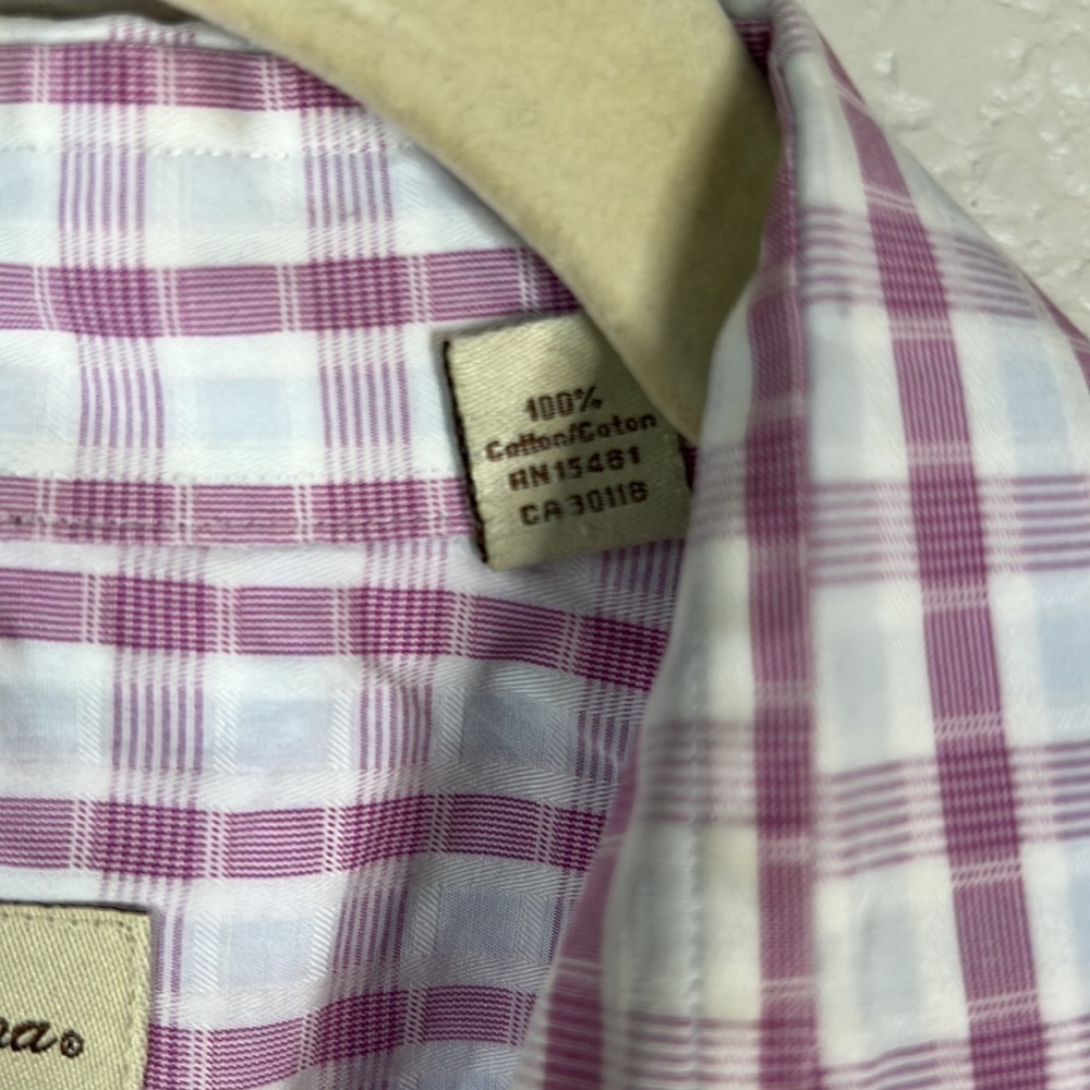 Tommy Bahama Cotton Button Down Casual Dress Top Size 16 34/35 - Picture 5 of 5
